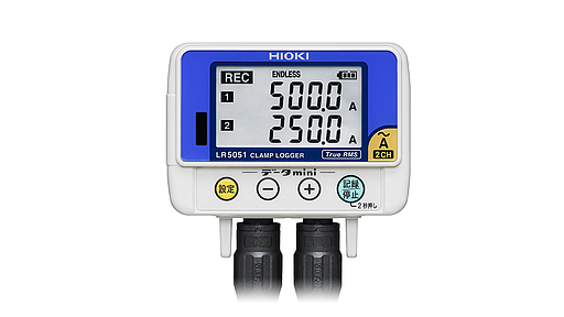 Đánh giá kỹ thuật Bộ ghi dòng điện Hioki HIOKI LR5051
